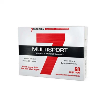 7Nutrition Multisport Vitamin & Mineral 60vcaps. Witaminy i minerały