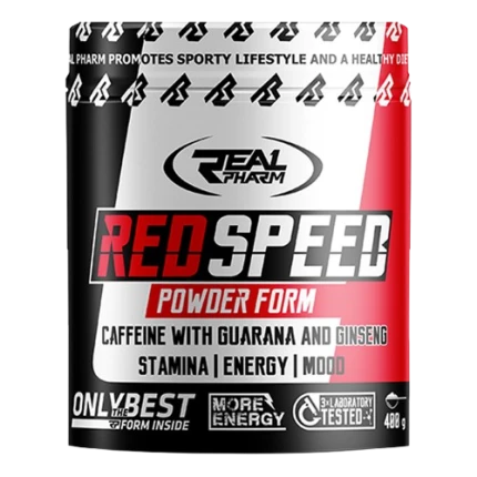 Real Pharm Red Speed Powder 400g  Przedtreningówka