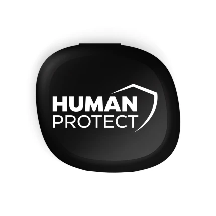 Human Protect Pillbox Czarny