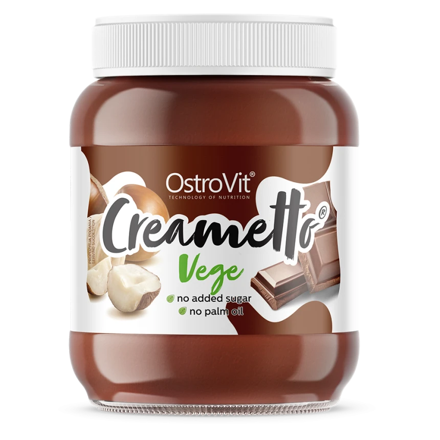 OstroVit Creametto 350g VEGE Czekolada-Orzech