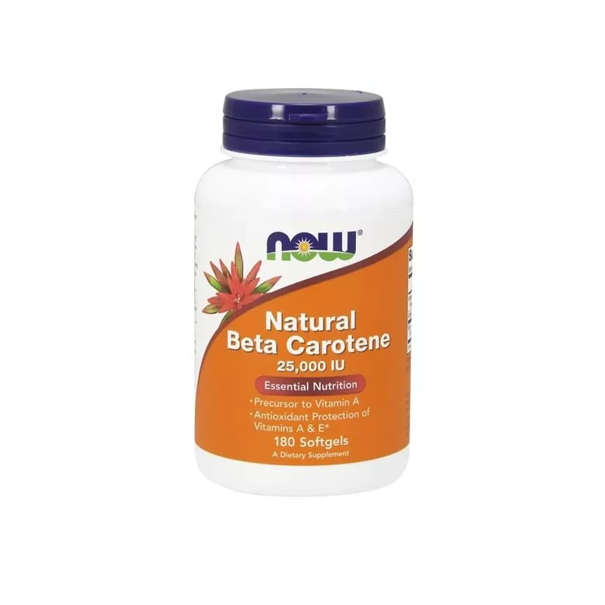 Now Foods Beta Carotene 25000iu 180softgels Beta-Karoten