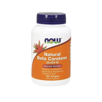 Now Foods Beta Carotene 25000iu 180softgels Beta-Karoten