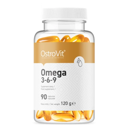 OstroVit Omega 3-6-9 90kaps. Kwasy EPA DHA