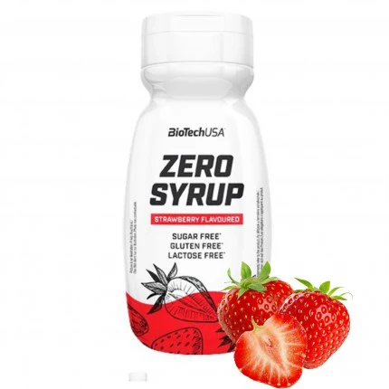 BioTech Zero Syrup 320ml - Strawberry