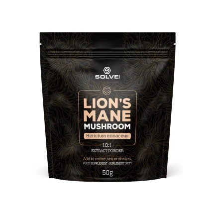 Solve Labs Lion's Mane 10:1 Powder 50g Soplówka Jeżowata