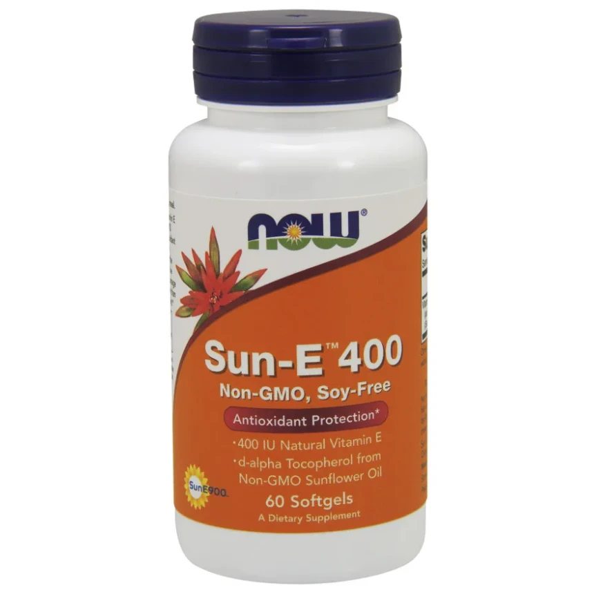 Now Foods Sun-E 400IU 60softgels. Witamina E