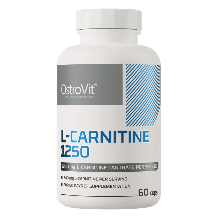 OstroVit L-Carnitine 1250mg 60kaps. L-Karnityna