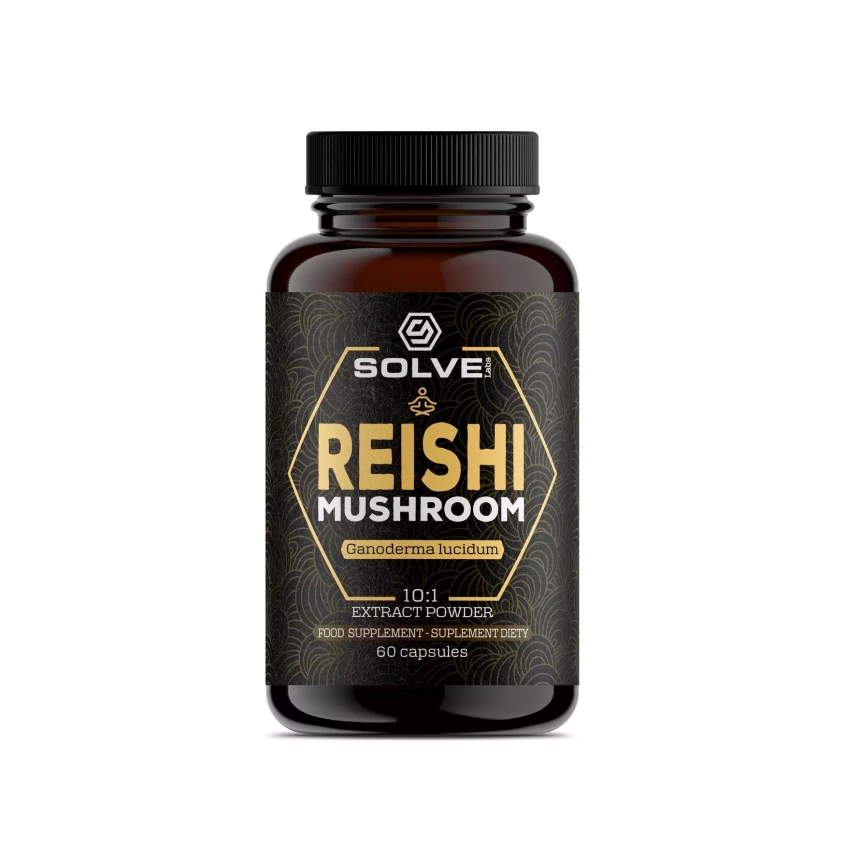 Solve Labs Reishi 10:1 60kaps. Ganoderma Lucidum