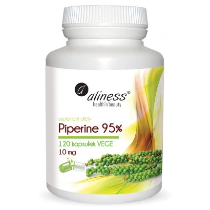 Aliness Piperine 95% 10mg 120vkaps.