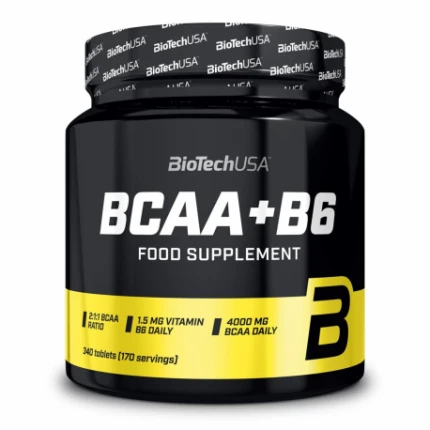 BioTech BCAA + B6 340tab.