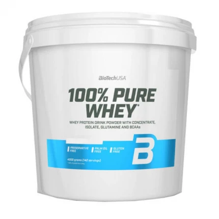 BioTech 100% Pure Whey 4000g Białko MIX WPC WPI