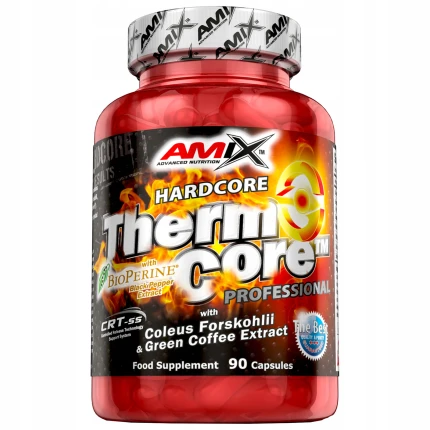 AMIX Hardcore ThermoCore 90kaps. Mocny Spalacz Tłuszczu