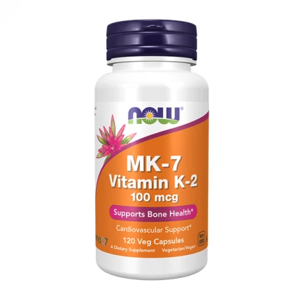 NOW Foods Vitamin K2 MK-7 100mcg 120vkaps.