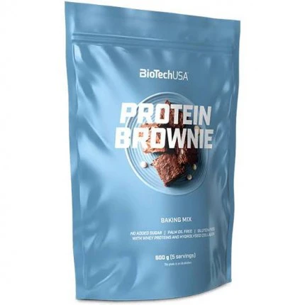 Biotech Protein Brownie 600g Mieszanka Brownie w proszku