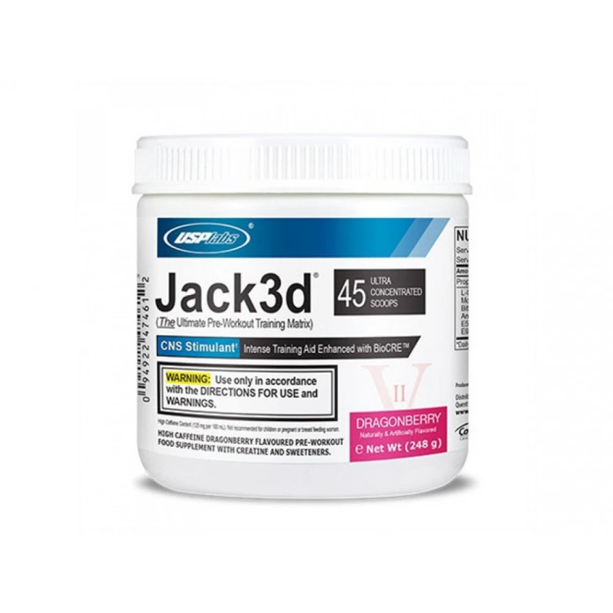 USP Labs Jack3d 248g Przedtreningówka