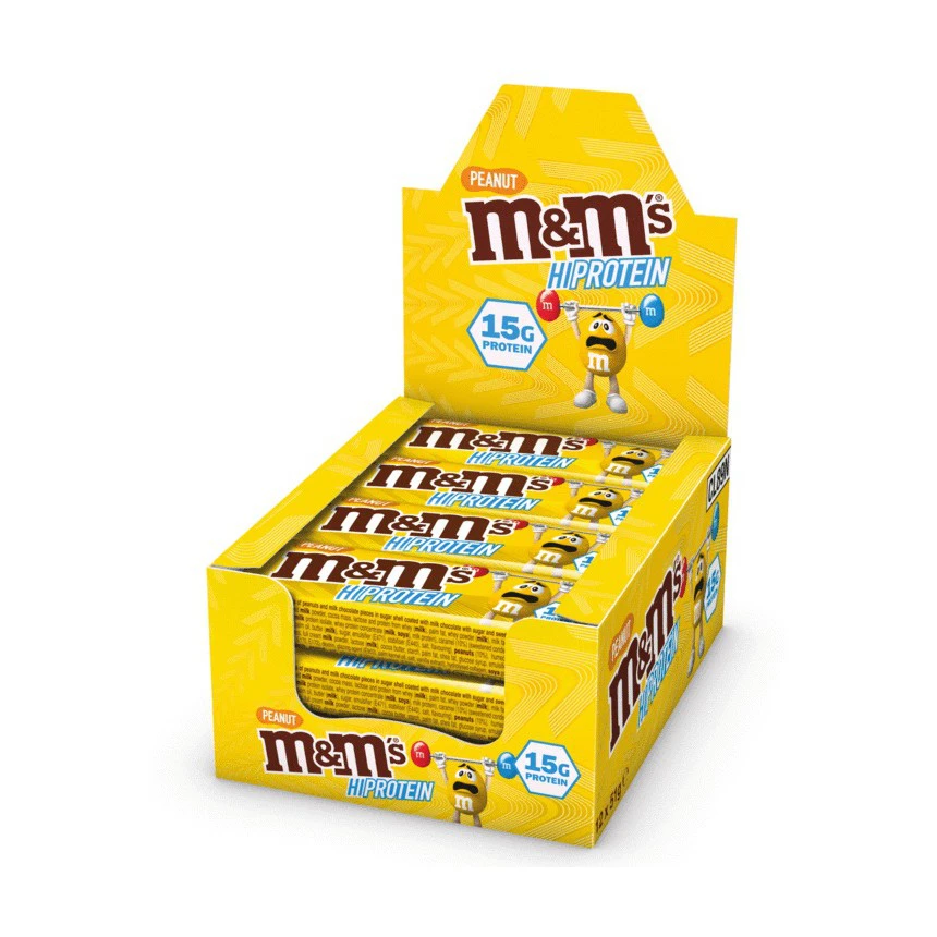 M&M's Protein Bar 51g Baton proteinowy z orzechami