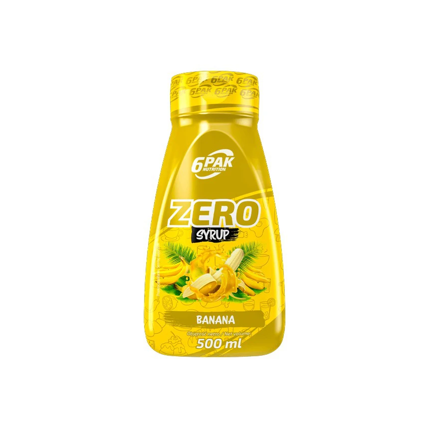 6PAK Sauce ZERO 500ml - Banana