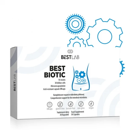 Best Lab Best Biotic Probiotic 30vkaps. Probiotyk