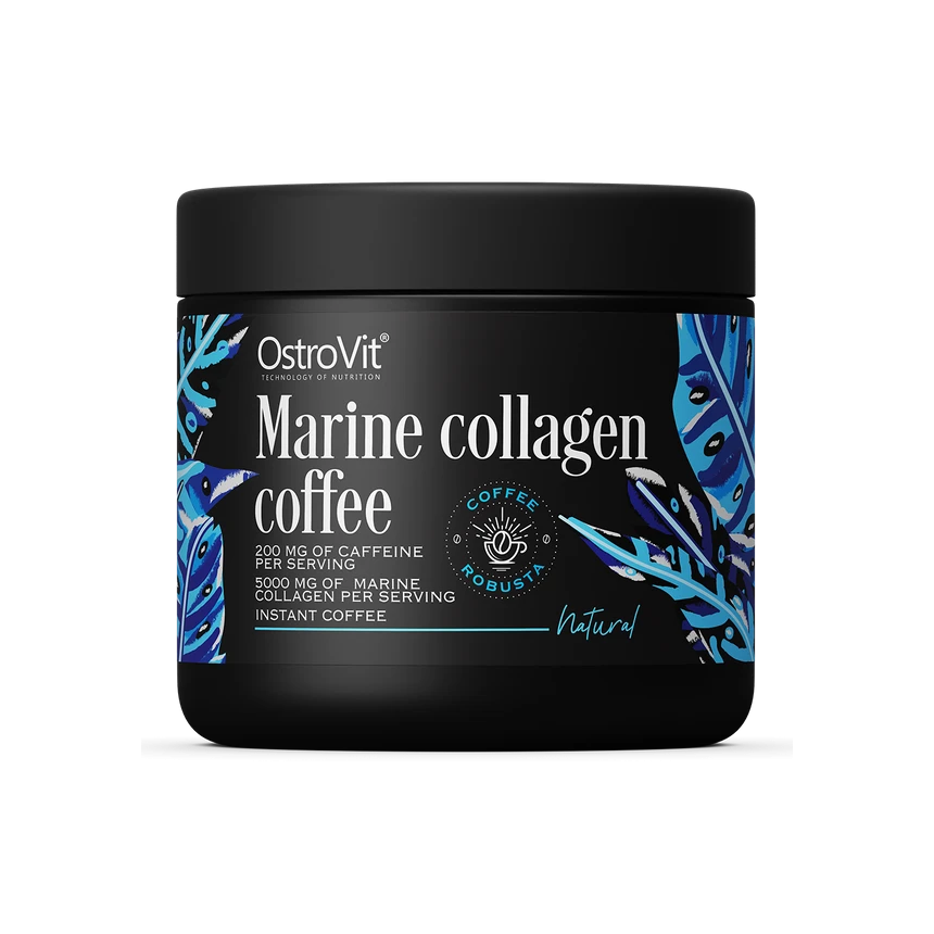 OstroVit Marine Collagen Coffee 150g Kawa z Kolagenem Morskim Stawy Kości