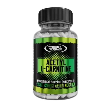 Real Pharm Acetyl L-Carnitine  90kaps. Acetylo -L-karnityna