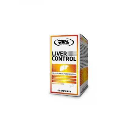 Real Pharm Liver Control 60kaps. Wsparcie Wątroby
