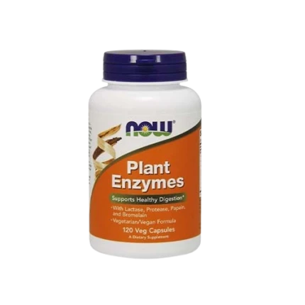 NOW Plant Enzymes 240vcaps. Enzymy Roślinne