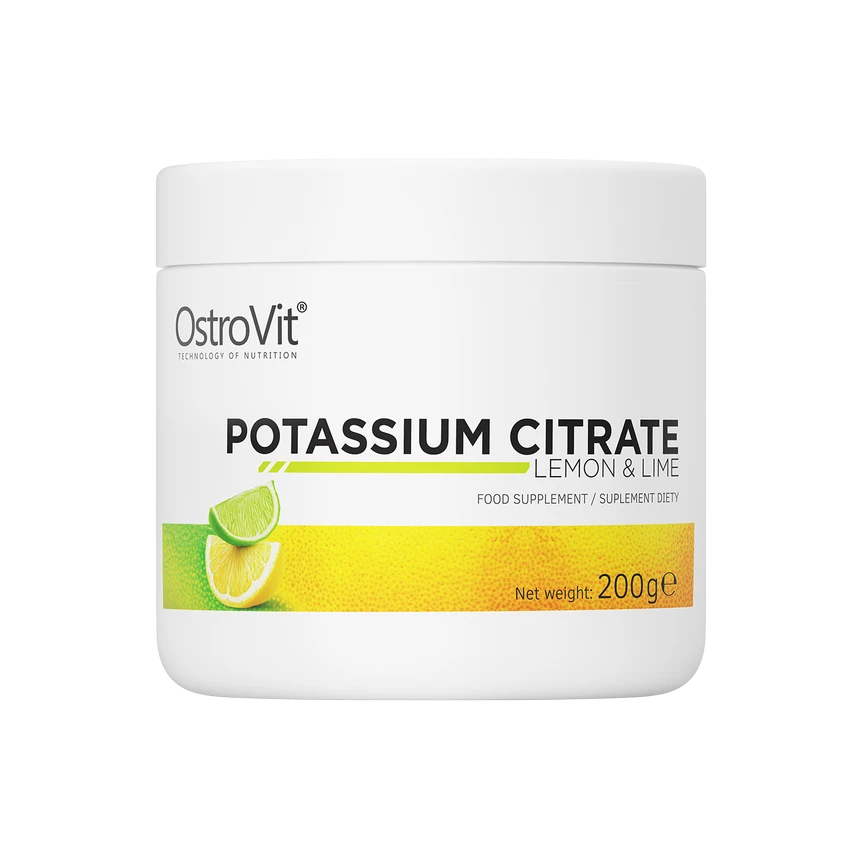 OstroVit Potassium Citrate 200g Cytrynowo-Limonkowy Potas