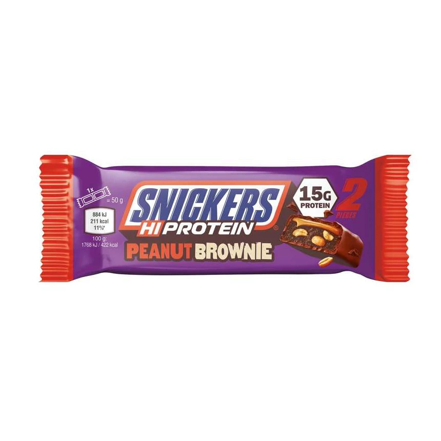 Snickers Hi Protein 50g Peanut Brownie