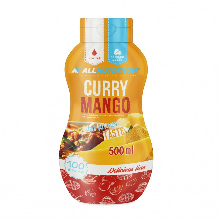 AllNutrition Curry Mango Sauce - 500ml