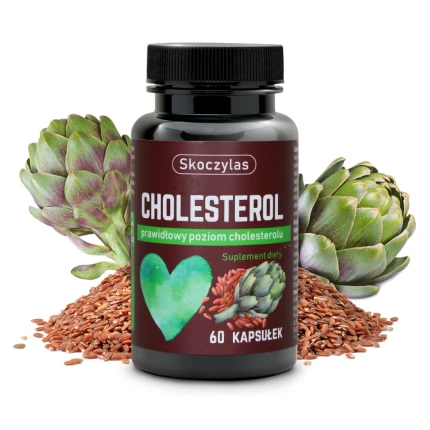 Skoczylas Cholesterol 60kaps. Wspomaga prawidłowego choresterolu