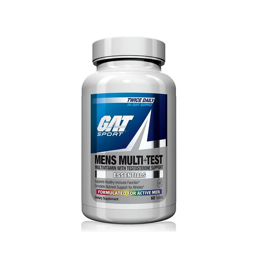 GAT Mens Multi + Test Vitamin 60tabs. Kompleks dla Mężczyzn
