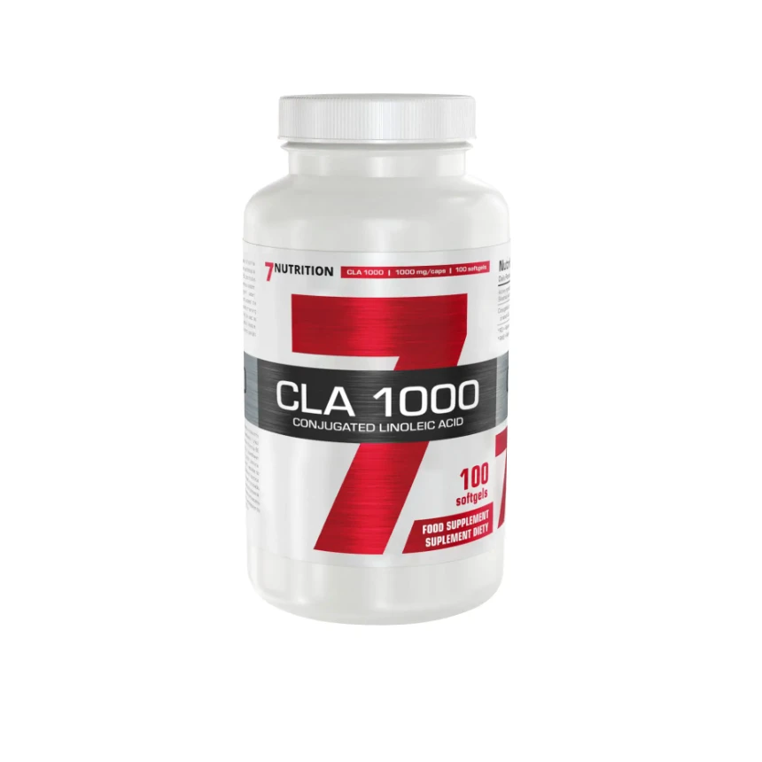 7Nutrition CLA 1000 100softgels. Sprzężony Kwas Linolowy