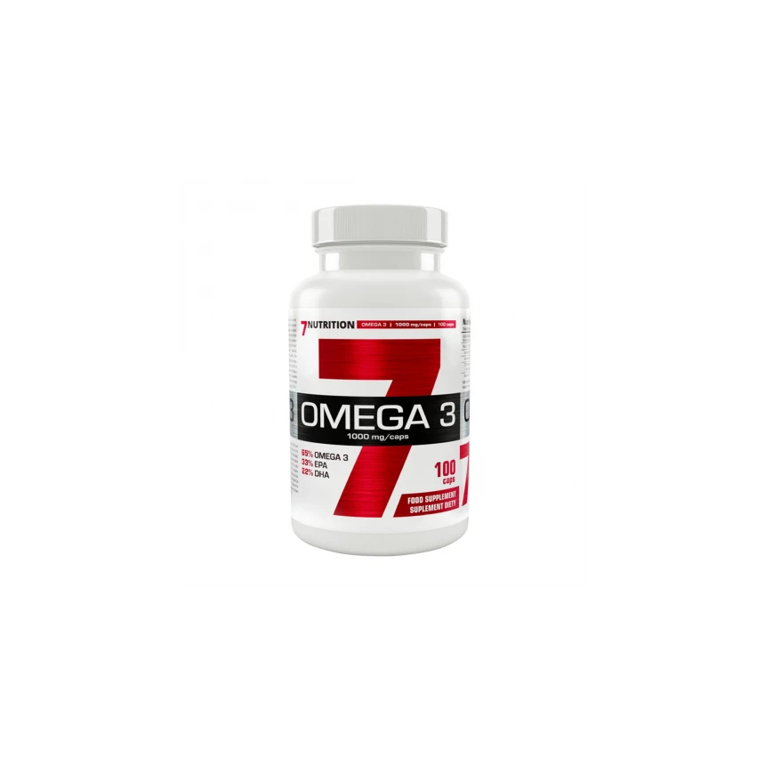 7Nutrition Omega-3 65% 1000mg 100 softgels Kwasy tłuszczowe  EPA DHA