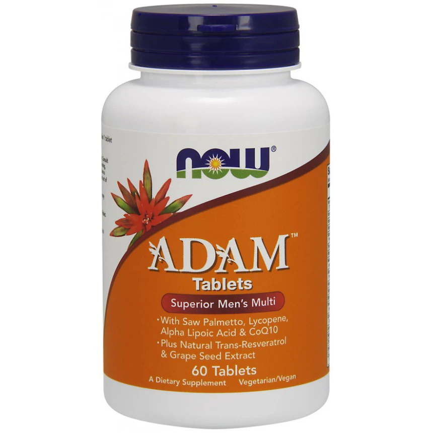 NOW Adam 60tab. Men's Multiple Vitamin WItaminy dla Mężczyzn