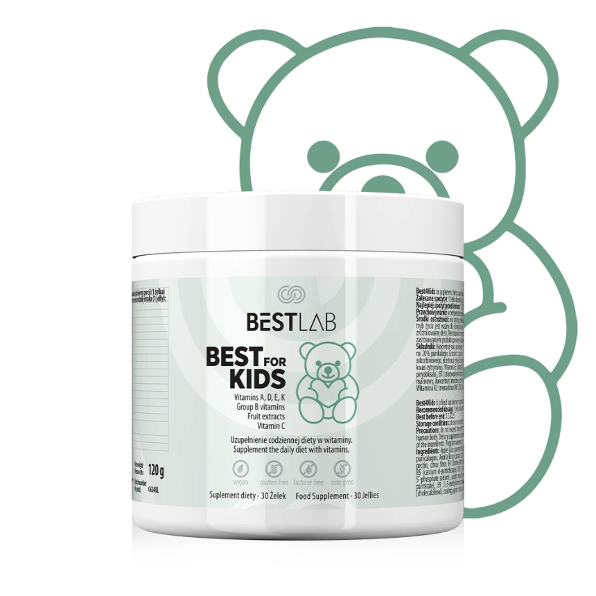 Best Lab Best For Kids 120g Best4Kids Witaminy dla Dzieci