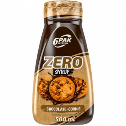 6PAK Sauce ZERO 500ml Chocolate-Cookie  - Sos Bezkaloryczny Czekolada - Ciastko