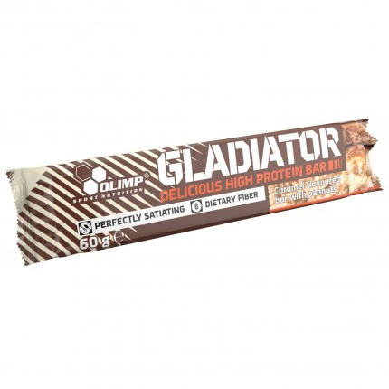Olimp Gladiator Protein Bar 60g Baton białkowy bez cukru