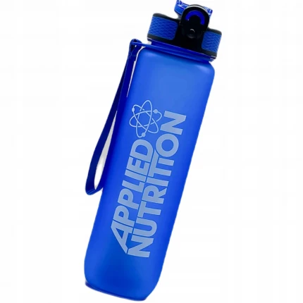 Applied Nutrition Water Bottle Bidon 1l Na Wodę z Miarką Podziałką Blue 1000ml