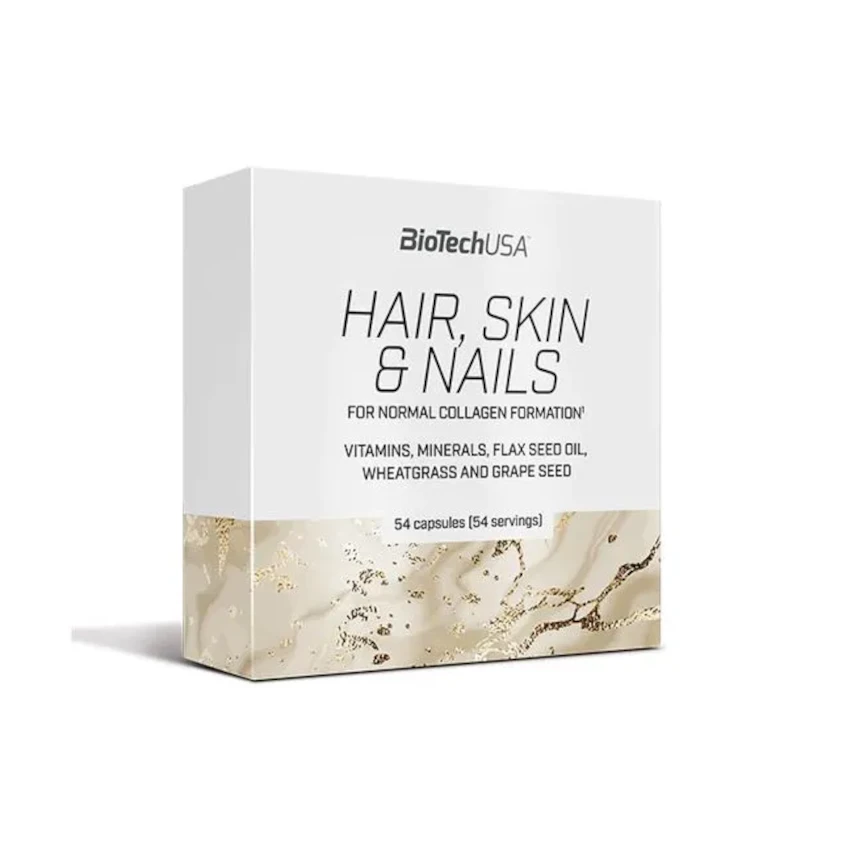 BioTech Hair, Skin & Nails 54kaps. Włosy Skóra Paznokcie