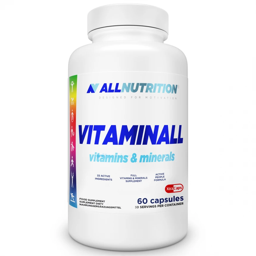 AllNutrition Vitaminall 60kaps. Witaminy i Minerały
