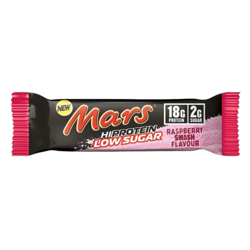 Mars Hi Protein Bar Low Sugar 57g Raspberry Smash Baton