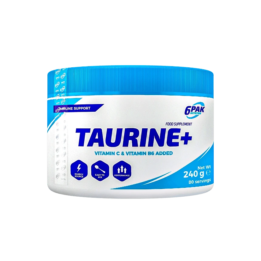 6PAK Taurine+ - 240g Tauryna