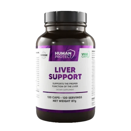 Human Protect Liver Support 120kaps. Wparcie Wątroby