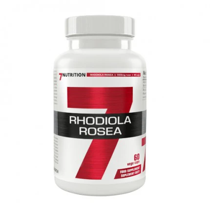 7Nutrition Rhodiola Rosea 500mg 60vkaps. Stres Zmęczenie Praca Mózgu