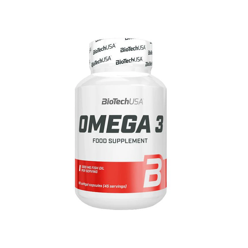 BioTech Omega 3 90kaps. Kwasy tłuszczowe EPA DHA