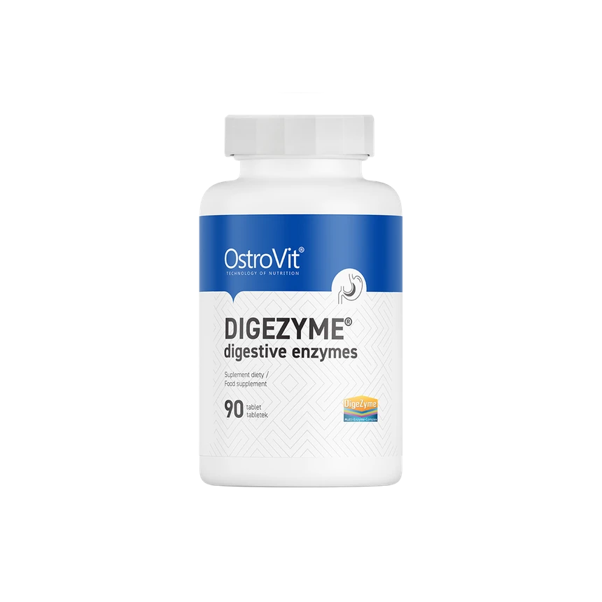 OstroVit Digezyme Digestive Enzymes 90tab. Enzymy Trawienne