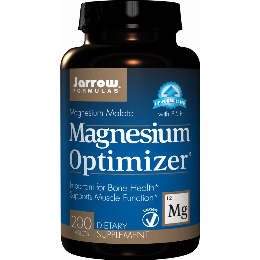 Jarrow Magnesium Optimizer - 200tabs. Cytrynian Magnezu
