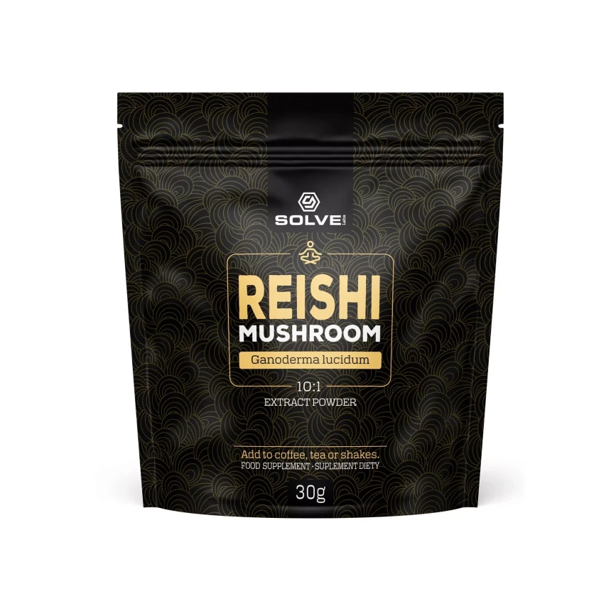 Solve Labs Reishi 10:1 Powder 30g Lakownica Żółtawa