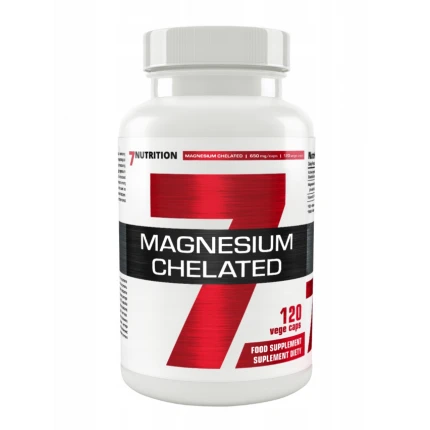 7Nutrition Magnesium Chelated 120vcaps. Chelat Magnez