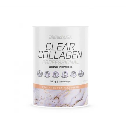 BioTech Clear Collagen Professional 350g Hydrolizowany Kolagen Stawy Kości